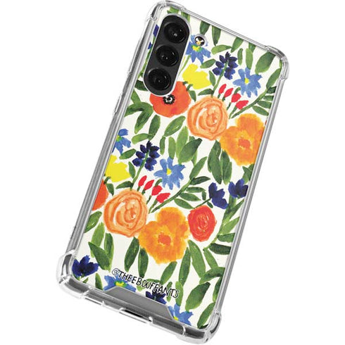 Bouffants and Broken Hearts Garden 6 Galaxy S24 FE Clear Case